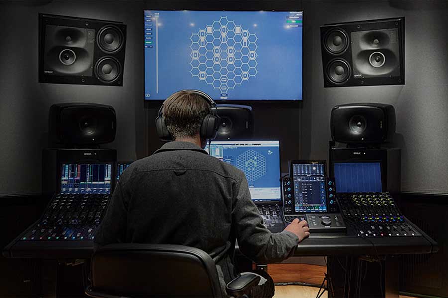 WAVES designs | Residential Home Studio Audio Systems