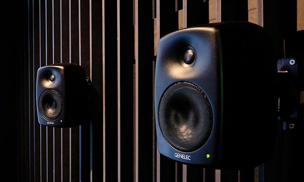 Genelec loud speakers
